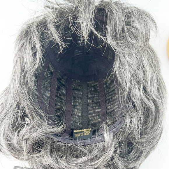 NWT Try Now Wig W3002 Dark Gray Short Style Kanekalon Bangs - Picture 5 of 9